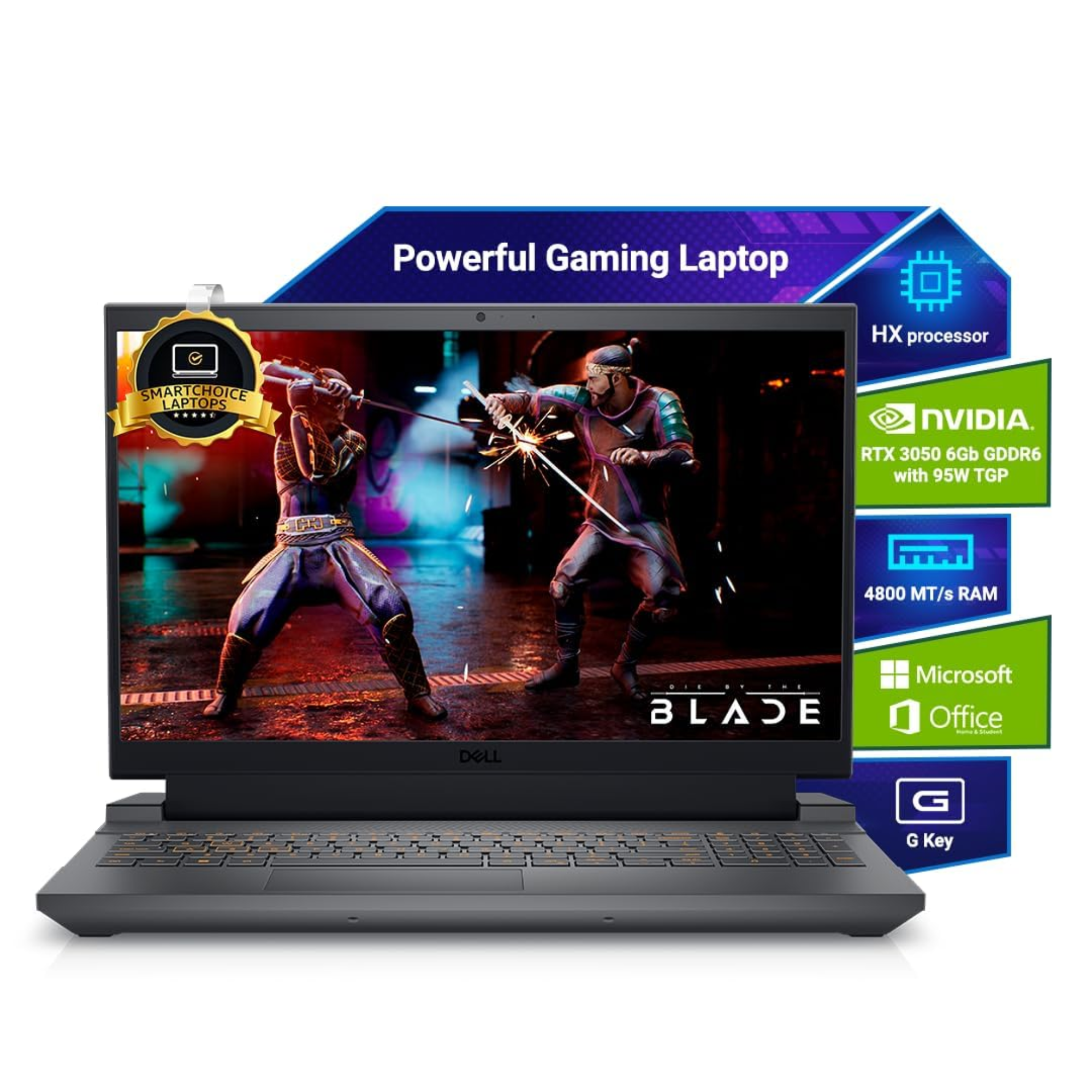 Dell G-series-15-5530-laptop - 15.6-inch FHD, Inte...